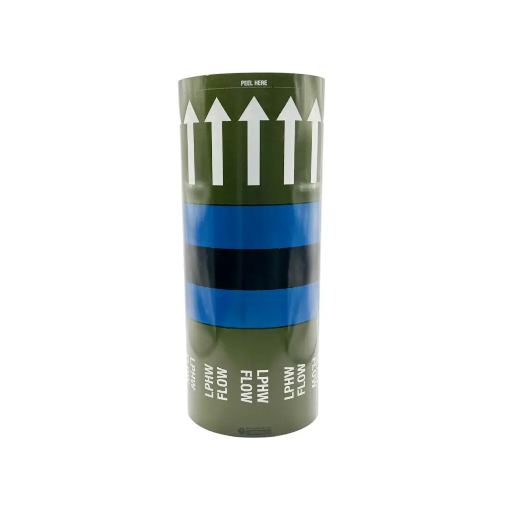 LOW PRESSURE HOT WATER - LPHW FLOW (PIPEM24-F) 275MM
